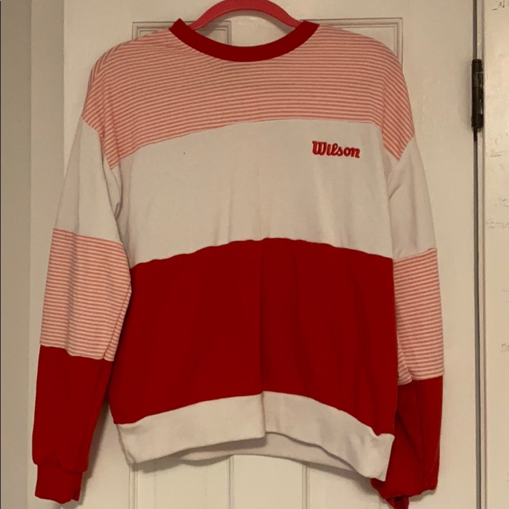 Patterned Wilson Crewneck - Picture 1 of 1